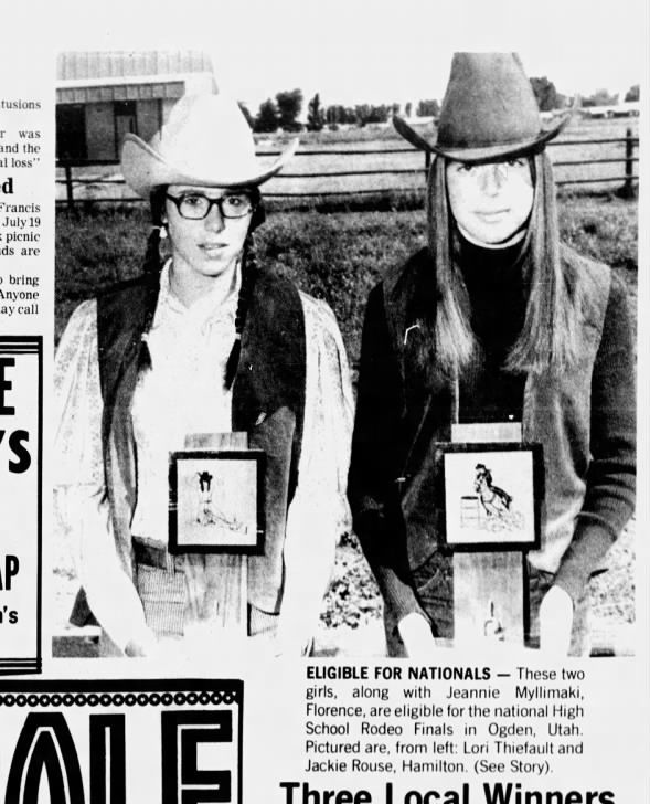Clipping from Ravalli Republic